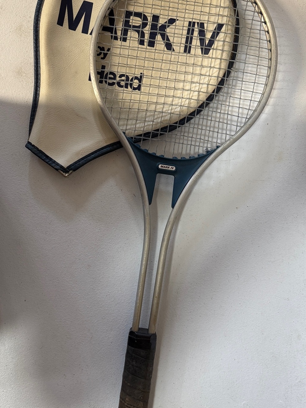 Head Mark IV Silver and Blue Tennis Racket